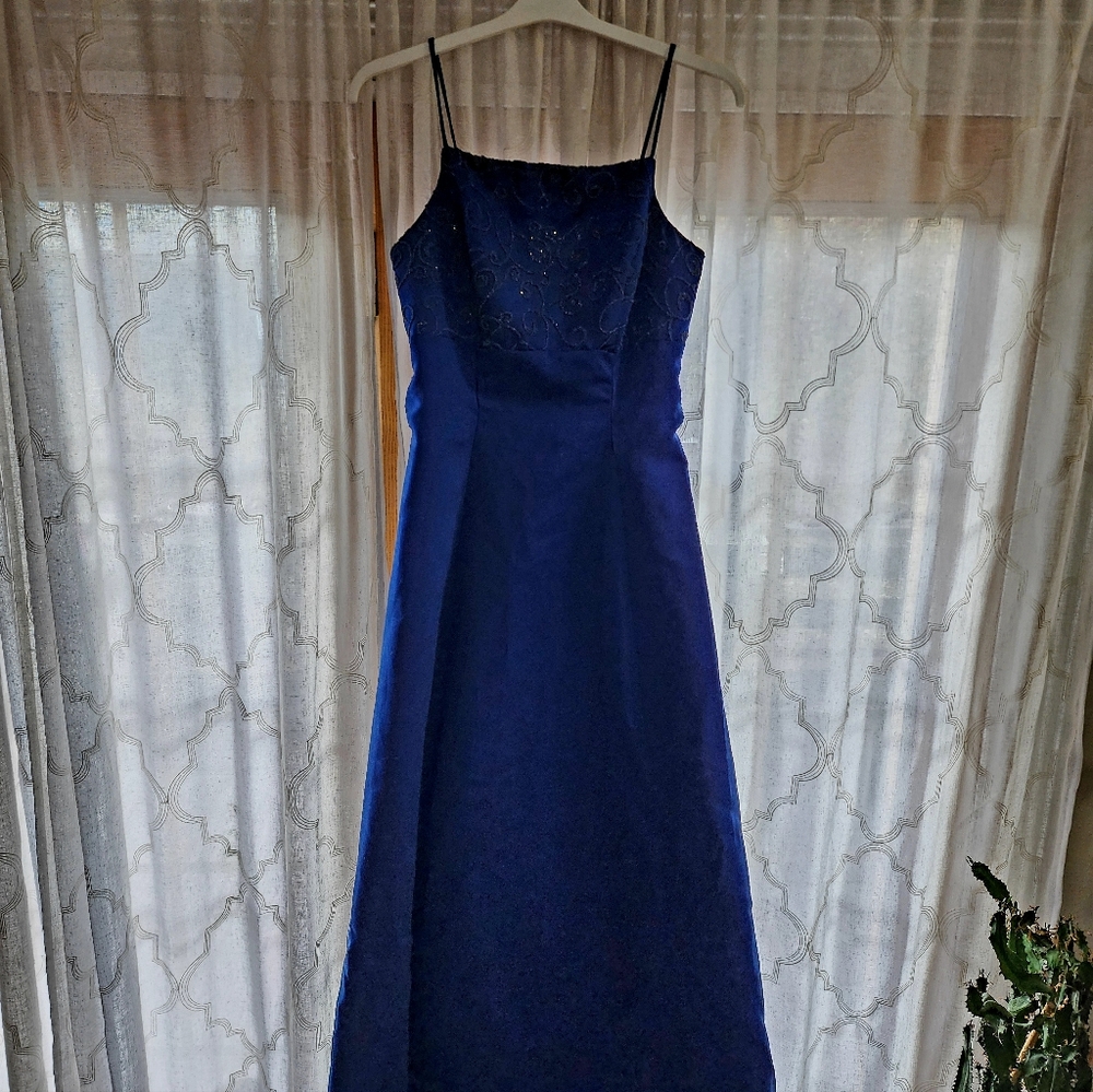 Blue Prom Dress